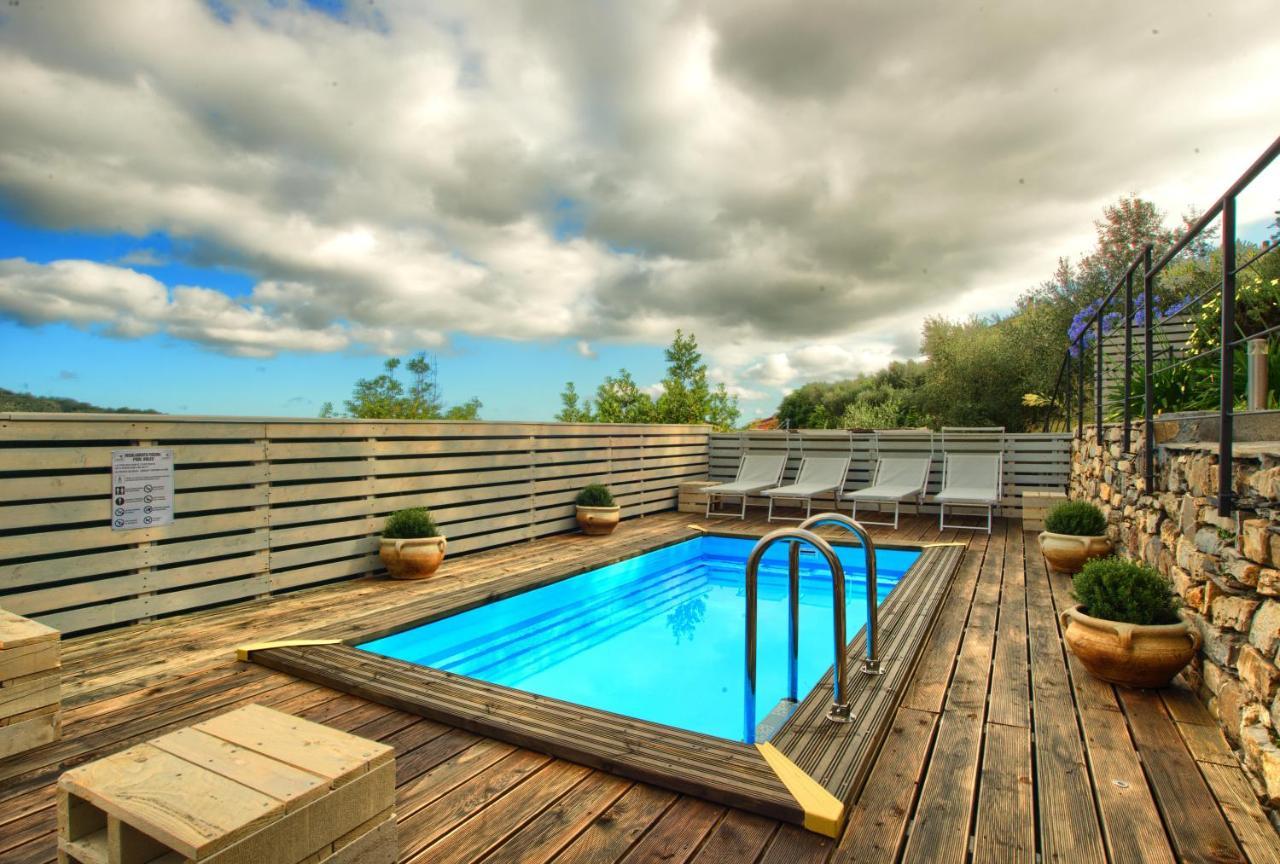 Villa Chalet in Liguria Vasia Exterior foto