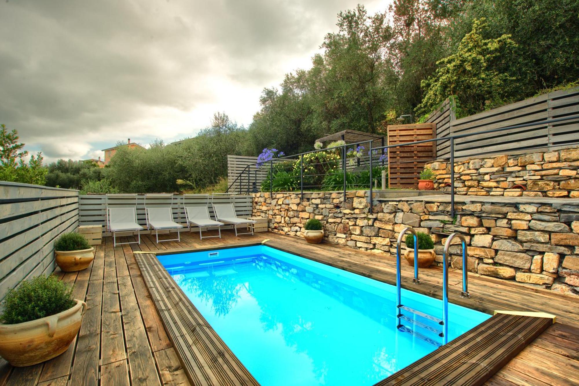 Villa Chalet in Liguria Vasia Exterior foto