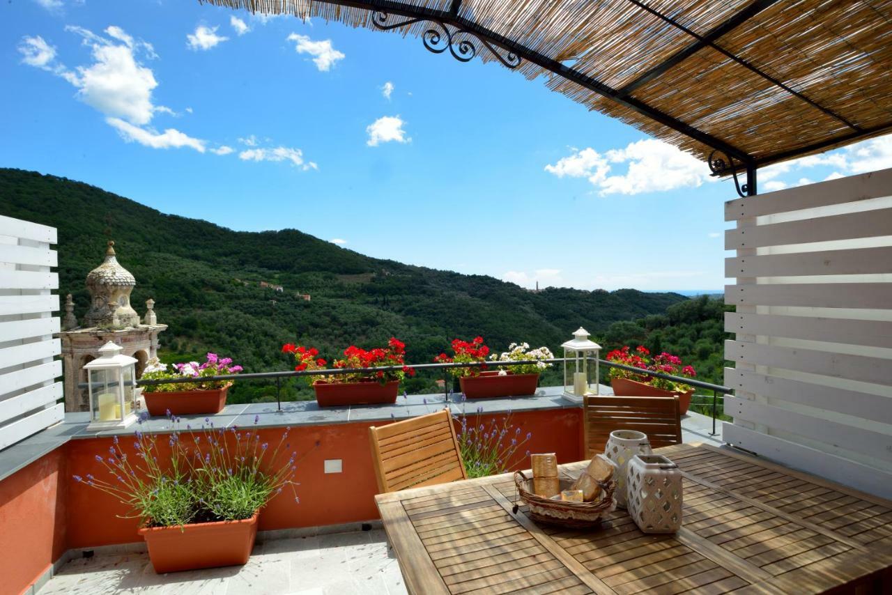 Villa Chalet in Liguria Vasia Exterior foto